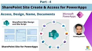 Create Share Point site for PowerApps Backend Data || Part 4