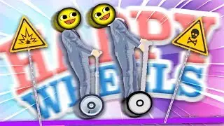 NAJŚMIESZNIEJSZA MAPKA ŚWIATA! | Happy Wheels