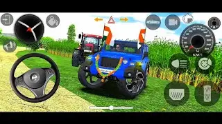 Modified Mahindra Thar😈Games:Indian Blue Thar (That Wala Games) Car Game AndroidGame Part121#Games