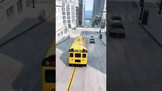 SCHOOL BUS CITY CRASH | Best Cars Crashing Game Simulator