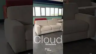 CLOUD, #Schlafsofa mit 17 cm dicker Matratze | divani.store
