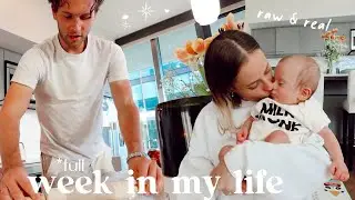 WEEK IN MY LIFE | Nova's sickness, trying a routine, & our first date night out!