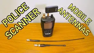 Мобильные антенны полицейского сканера и Bluetooth-передатчик/приемник