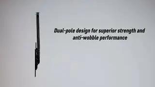 DISPLAY CEILING MOUNT HEAVY DUTY DUAL POLL SERIES | NT07DB01