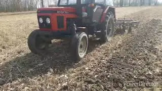 |Uprawa nieużytku i pod owies| Zetor 7211 [ Engine Sound ] WTOPY ! 2018