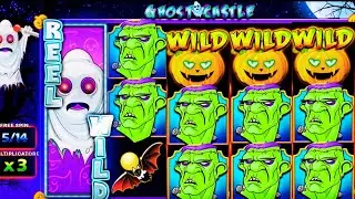 BIG WIN on GHOST CASTLE Slot! 🎰 Bonus + Scatters + Free Spins Madness! 💥💰