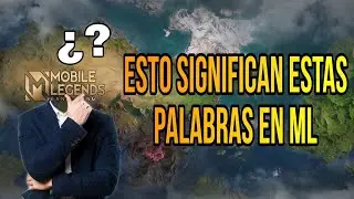 Esto significan estas palabras en Mobile Legends