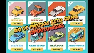 Crypto Cars🏎️ Nuevo juego Nft 20Horas para su preventa. Aprovecha de entrar a bajo costo🏎️