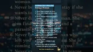 10 Dating App Rules Men Should Follow
