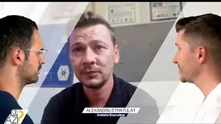 Alexandru Stratulat, founder of Sourceless Blockchain, Live at Aleph Business