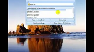 Automatically Clear Recent Documents History Software