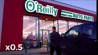 The O’Reilly Auto Parts jingle in (almost) all speeds