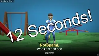 Winning Crab Game in 12 Seconds!