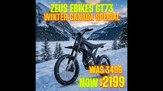 GT73 Electric Motorbike Specs & Overview | Canada 2026