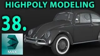High Poly Car Modeling | Part 38 _ Body | 3D Tutorial | vw beetle | Hun |
