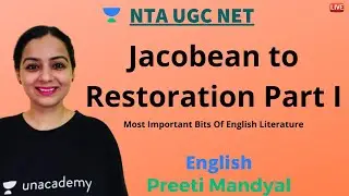 Jacpbean to Restoration MCQs Part I by Preeti Mandyal