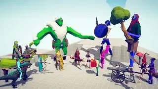 ALL SECRET UNITS IN BATTLE ROYALE - Totally Accurate Battle Simulator TABS