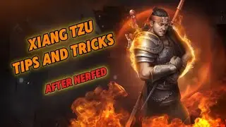 Tips and tricks to use Xiang tzu after his nerf and counterattacks for tzu counter heroes, 😈😈😈