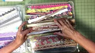 Scrapbook Organizing Tip For Borders