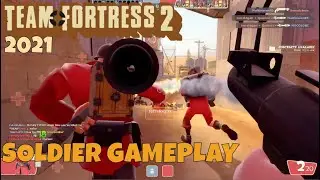 Team Fortress 2 2021 Soldier Gameplay - Dustbowl