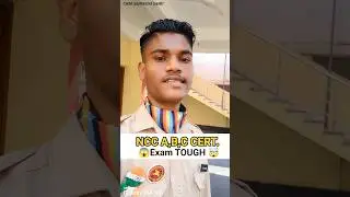 Ncc A,B,C CERTIFICATE EXAM NOW TOUGH | Best of luck 👍 all cadets #ncc #exam #A #B #C #shortsfeed