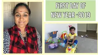 VLOG- FIRST DAY OF NEW YEAR -2019 | INDIAN MOMMY VLOGGER | APPUZHAPPINESS