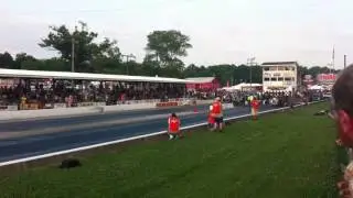 NHRA HRR Bowling Green KY / Top Fuel Q3 / Bartone v Greenwo