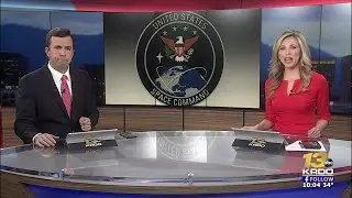 Pentagon Officials tour Peterson Air Force Base as final decision for U.S. Space Command ...