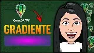 🟢 Como Fazer Degrade ou Gradiente no Corel Draw - Tutorial