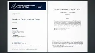 Bank Runs, Fragility, and Credit Easing. - Introduction: Working Papers