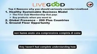 part 9 italian sub LIVEGOOD COMPENSATION PLAN 