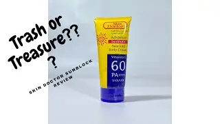 Skin Doctor Sunblock Cream | Product Review