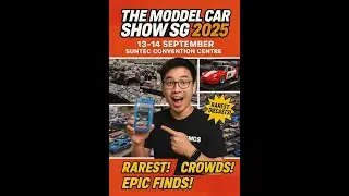 The Model Car Show SG 2025 – Rarest Diecasts, Crazy Crowds & Epic Finds at Suntec! 🚗🔥 | TMCS SG