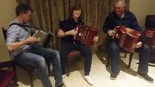 Joe Fitzgerald (Melbourne) and  East Clare, Ademar O'Connor (Edenderry), Fergus Bogue (Cavan), 2016