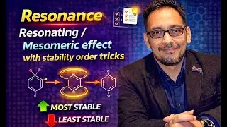 Resonance ( Everything in Easy way ) || Resonance in Phenol ,Aniline and Chlorobenzene