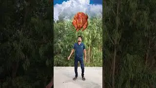 Top Floor Flying body parts catching game for me & Eating Game @VFXMagic-TV   #trending  #viralvideo