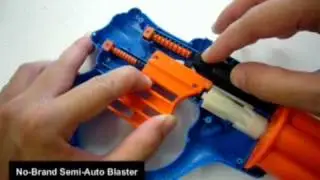 No-Brand Semi-Auto Blaster - Internal Mechanism