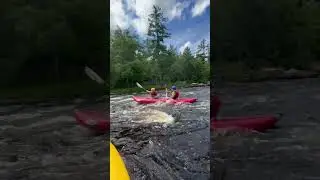 Kettle River whitewater kayaking with Hard Water Sports.
