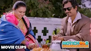 नवाज़ुद्दीन सिद्दीकी गए लड़की देखने  | Motichoor Chaknachoor | | Bollywood Movie Clips |