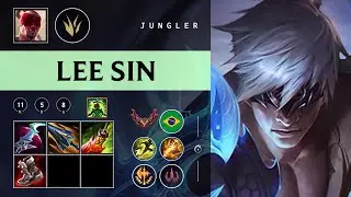 Lee Sin Jungle vs Qiyana - BR Grandmaster Patch 26.02