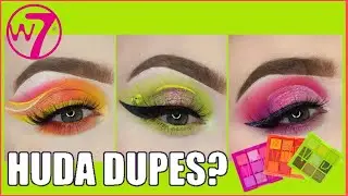 W7 Vivid Eyeshadow Palettes First Impressions & Review | Auroreblogs