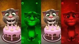 Talking Tom Cat Funny Colors Effects - Android iOS Gameplay Talking Tom Cat | My Talking Tom Ginger
