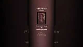 Love Language  