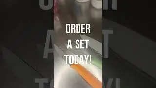 Pampered Chef Coated Knife Set