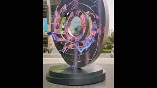 Rotation LED ring screens