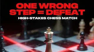 High-Stakes Chess Match: One Wrong Step = Defeat