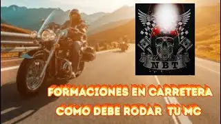 Cómo rodar en grupo formaciones para mc club de motos