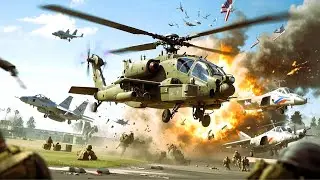 Deadly Ambush! US 'Carter' Helicopter Destroys 35 Russian Jets &ndash; ARMA 3