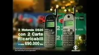 Spot - IO & TE OMNITEL CELLULARI MOTOROLA D520 - Natale 1998