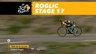 Roglic in the descent - Stage 17 - Tour de France 2017